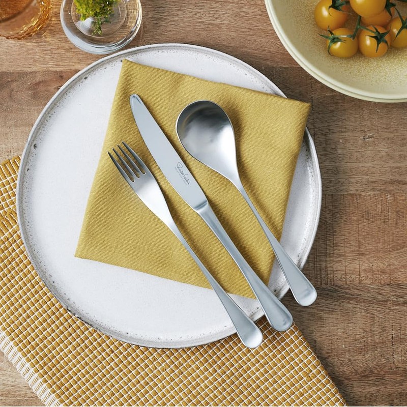 Robert Welch RW2 Satin, 7 Piece Cutlery Place Setting. Made