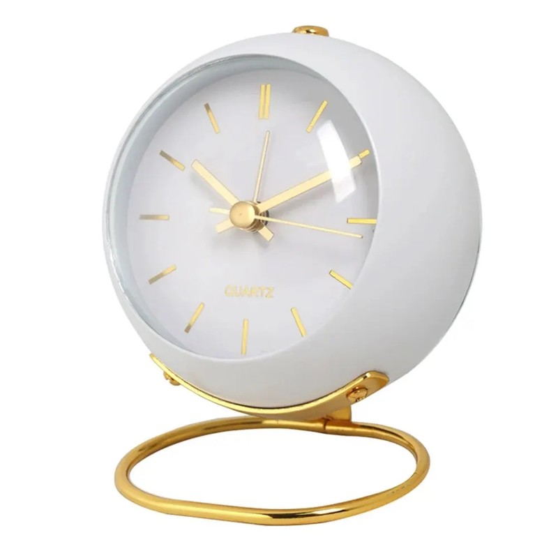 Nordic Minimalist Alarm Clock for Kids and Students – Silent