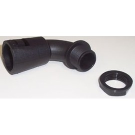 20MM Nylon Push ON Gland - Angled, Conduit Fittings Connectors Cable Management, Qty X 1 | CB02607