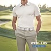 JASGOOD Braided Stretch Belt for Men Golf Casual Fabric Elastic