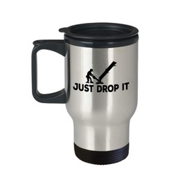 Arborist Gifts For Men Travel Mug Arboriculturist Logger Lumberjack Carpenter Pruning Trees Man Cave Ideas - Just Drop It