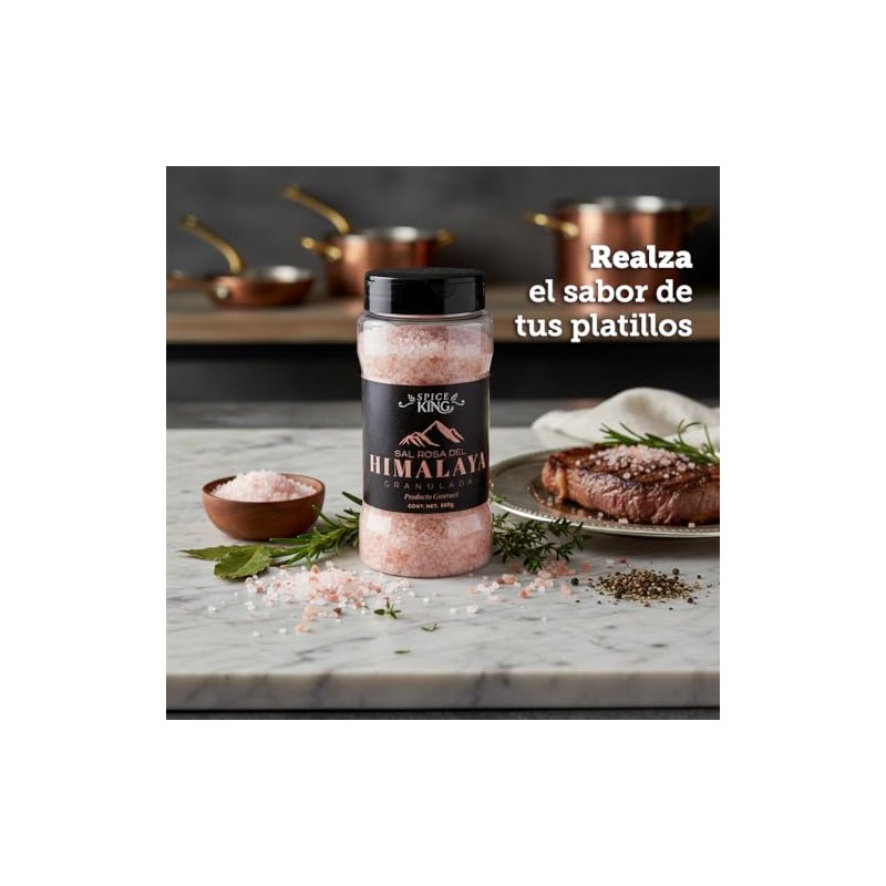 Sal Rosa del Himalaya Granulada 600g