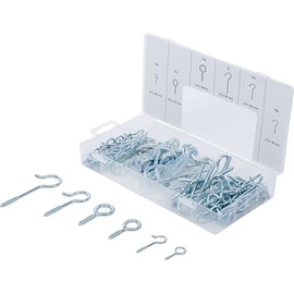 BGS Screw Hooks Assortment, Set of 151, BGS 8136