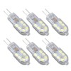 10 Pack G4 2835 LED Bulb Transparent Led Lamp Plug