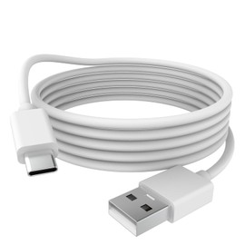 Zosvoses Type C Charging Cable Compatible with Simplehuman 8" Round Sensor Makeup Mirror (2022 Model) ST3052, ST3053, ST3054, ST3055 Mirror (6.6ft)