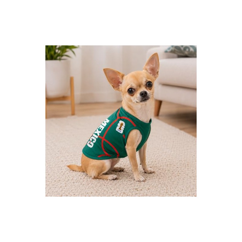 Playera para Perro con diseño Oficial FIFA – México –