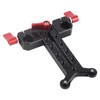 Long Lens Support Height Adjustable 15mm Rod Hole Aluminum Alloy