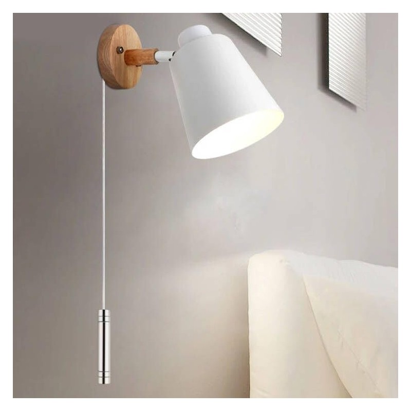 KingYH 1 Pcs Bathroom Light Pull Cord Handle Cylindrical Pendant
