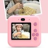Warmiehomy Kids Camera, 2.4'' Instant Print Camera for Kids, 1080P