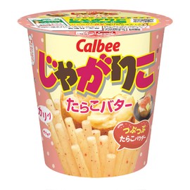 Calbee Jagariko cod roe butter 52g x 12 pieces