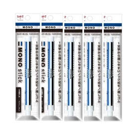 Tombow Pen Eraser MONO Mono Stick Mono Color 5 Pens (MONO-Eraser Pen Shape) Retractable Holder Eraser JCC-121A-5P