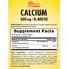 Sundance Calcium 600mg with D3 | 60 Caplets | Vegetarian,