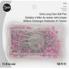 Dritz 1-3/4" Extra-Long Color Ball Straight Pins, 180 Count, Pink