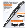 Rear Wiper Arm Blade Assembly, Replacement for Honda Pilot 2003–2008