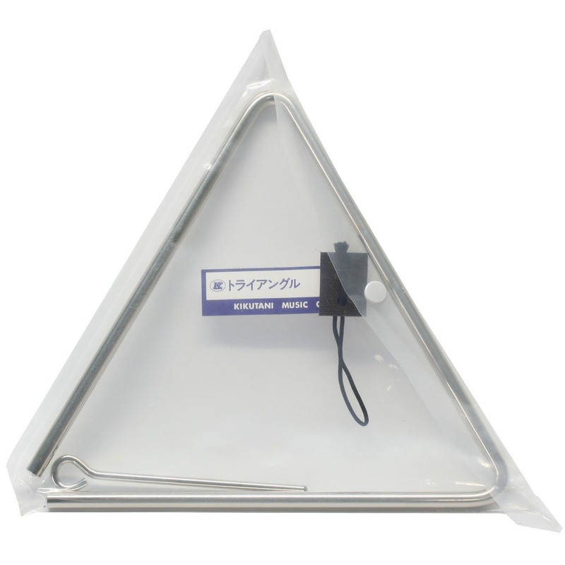 Kikutani T-15 Triangle 5.9 inches (15 cm) with Hitting Rod