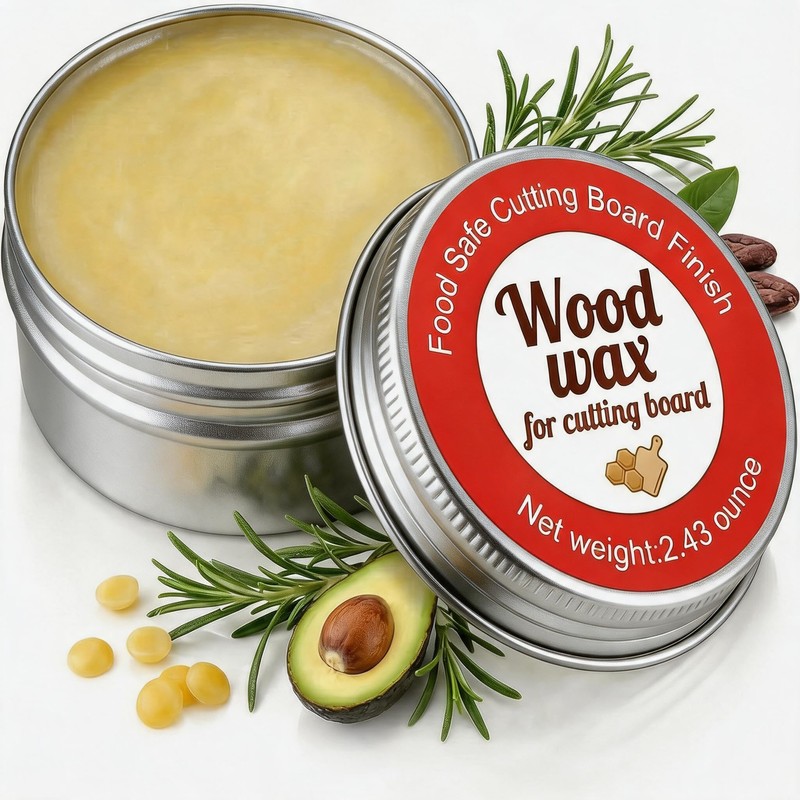 Cutting Board Wax Food Grade Mineral Oil Beeswax - Wood