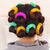 QY 14PCS Plastic Hair Curly Curler Magic Donut Rollers Circle