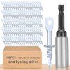 100 Pcs 2" Eye Lag Self Tapping Drilling Point Screw