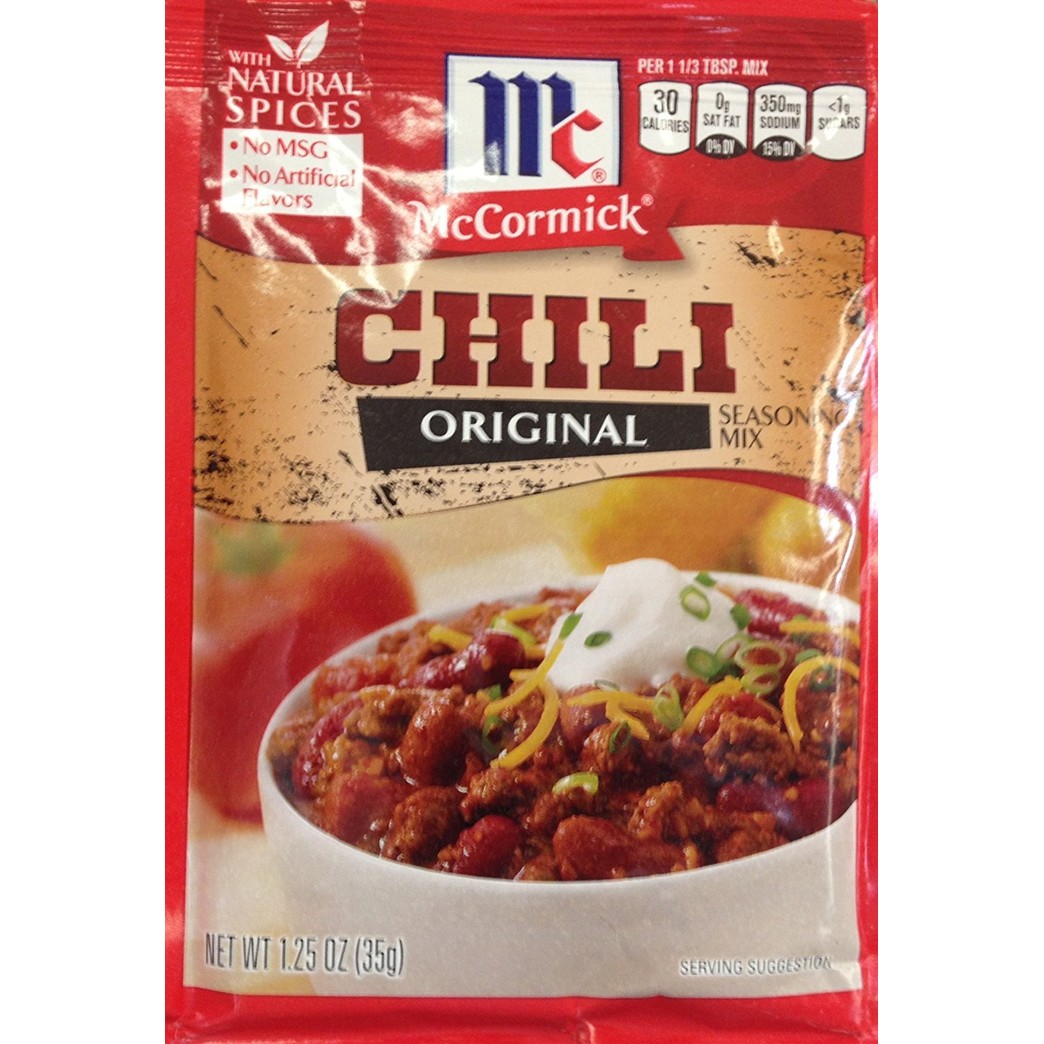 Mccormick Original Chili Seasoning Mix 1.25Oz (ets)