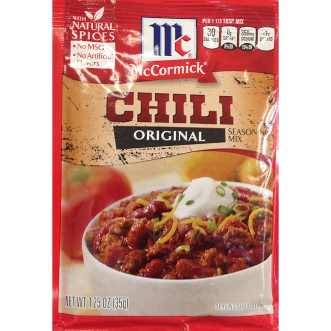 Mccormick Original Chili Seasoning Mix 1.25Oz (ets)