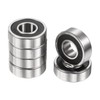sourcing map 6pcs R6-2RS Deep Groove Ball Bearings 3/8" ID