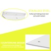 Molyorch 4 Pieces Shelf Brackets Invisible Shelf Support Triangle Shelf