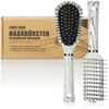 com-four® 2-Piece Hair Brush Set for Men and Women -