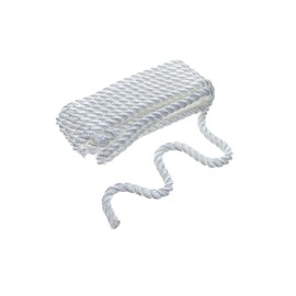 SEACHOICE 3-Strand Twisted Nylon Dock Line 3/8" x 15' 42511 White