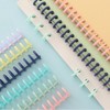 10 Pcs Plastic Binding Combs 30 Hole Click Binding Ring