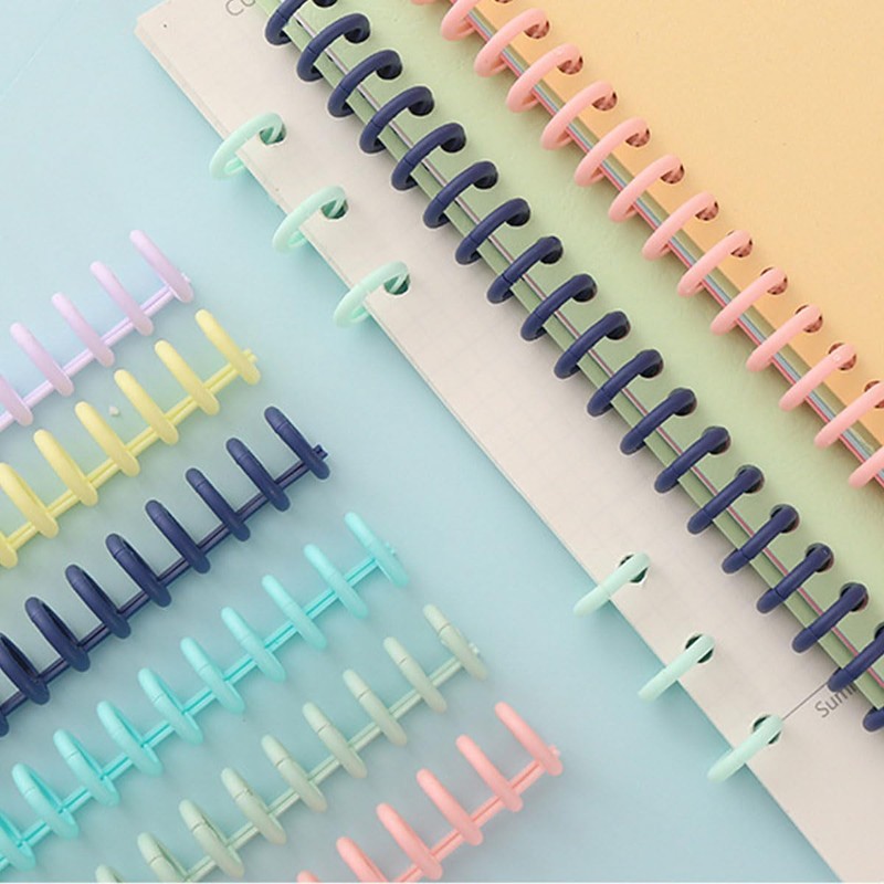 10 Pcs Plastic Binding Combs 30 Hole Click Binding Ring