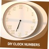 SEWACC 5Sets DIY Clock Numerals Durable Roman Number Replacement for