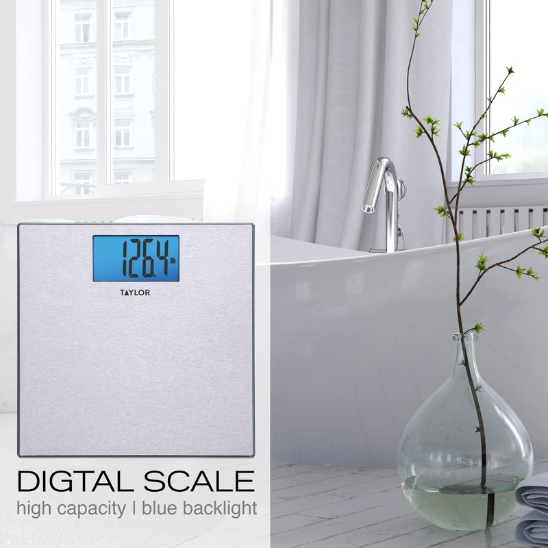 Taylor Digital Scales for Body Weight, 400 LB Capacity, Unique