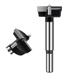 ASNOMY 1-1/8 Inch Forstner Drill Bit, Carbide Tipped Forstner Bit for hard Wood, Wood drilling Hole Saw Set Woodworking Hinge Cutter Tool Kits for Wood Plastic Plywood