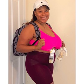 Sarah Wells Journey Nursing and Pumping Bra (Bold) (US, Alpha, Medium, Regular, Regular, Regular, Hot Pink)