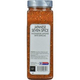 McCormick Culinary Japanese Seven Spice, 16.5 oz - One 16.5 Ounce Container of Japanese Seven Spice Seasoning with an Herbal-Citrusy Umami Flavor, Perfect in Dressings, Broths, Rice and More