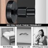 WWYSSZ Pack of 4 Anti-Shake Bed Frames 26-60 mm Adjustable