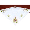 Simhomsen Embroidered Easter Bunny Small Square Tablecloth (Easter)