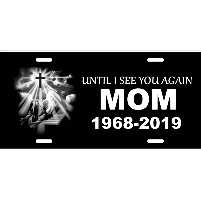 Interesting IN MEMORY OF LICENSE PLATE YOUR NAME AND DATES