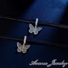 AVANCE Butterfly Choker Necklace, Women's, Silver, Gold