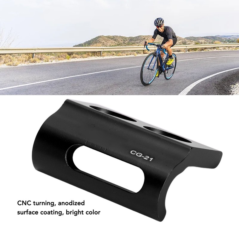 Bike Front Derailleur Hanger Aluminum Alloy Derailleur Mount Adapter Sturdy