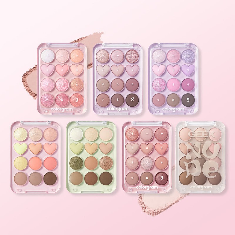 Colorgram Noontorial Eye Palette AD 9.9g / 컬러그램 눈토리얼 아이