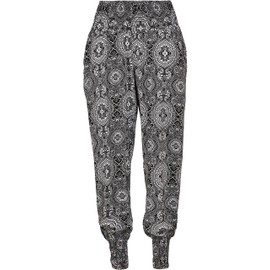 Urban Classics Ladies Sarong Pants Fashion Women High Cut Pants Sizes XS-5XL Three Colors Available, Bandana