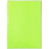 Fluorescent Green Fluorescent Sheets, Approx. A4 Size, 5 Sheets