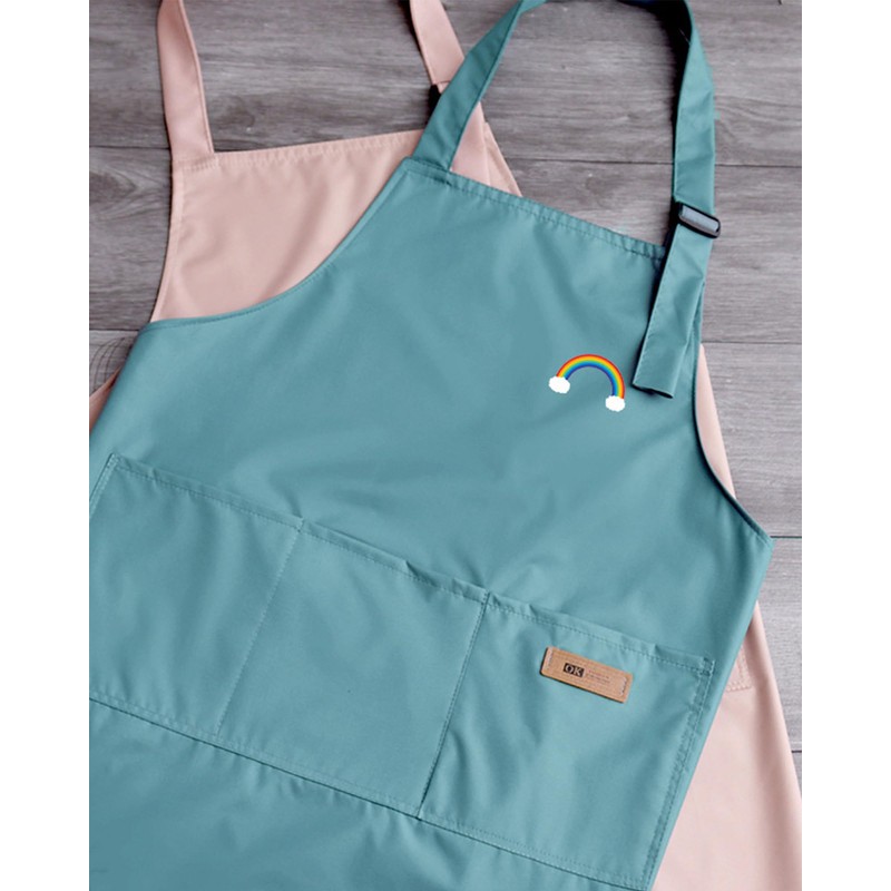PAEHUIMT Apron Women Cooking Apron Men Kitchen Apron Women Coat