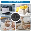 Pack of 2 turntable 20 cm rotating universal turntable, 360