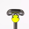 Fahrer Berlin Unisex Youth Spot Saddle Reflector Yellow Bicycle Reflector,