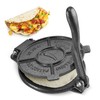 ARC Tortilla Press 8 inch, Cast Iron Tortilla Maker Include
