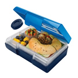 Smash Kids Bento Bite Lunch Box, Blue