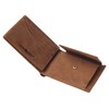 Greenburry Vintage 1705B Men's Leather Wallet, Wallet, brown, Vintage