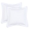 PHF Throw Pillow Covers 24 x 24 Inch, Set of